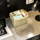 Yueka household medicine box multi-functional medicine storage box first aid box medicine box portable visual multi-layer storage box large
