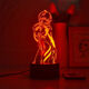 Bezu Eva Nachtlichter Neon Jahrhundert Evangelion Asuka Lingboli Cartoon Buntes Atmosphäre Geburtstagsgeschenk 677 Lingboli Monochrom warmes weißes Licht ohne Schalter USB -Sockel