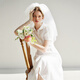 Fan Silan French age-reducing first love white skirt for women in summer 2024 new style collar dress 24FS12056 white S
