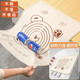 Jingyan Silicone Kneading Mat Kitchen Rolling Noodles Food Grade Pasta Pastry Panel Chopping Board Baking Bag Dumpling Mat Thickened Thick Model Comes with Slicing Knife and Rolling Pin 65*45c