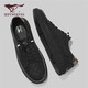 Seven Wolf Herrenschuhe Sommer-Leinwandschuhe Herrenschuhe Männer vielseitige Brettschuhe Herren einbeinige Pedal W8133490429 Black 40