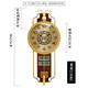
Zhizhen new Chinese wall clock brass watch home decoration high-end living room home decoration clock wall quartz clock imitation copper model 62.19 double perpetual calendar-brand movement