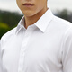 YOUNGOR short-sleeved shirt men's high-string cotton fabric TP iron-free shirt anti-wrinkle flat and easy to care for this white 40