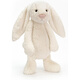 JellyCatbashful Cream Bunny Stuffed Animals - Riesige 20 -Zoll -Kaninchen und Kaninchen Plüschspielzeug Klassiker Medium - 12 Zoll