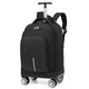 Großkapazität Junior und Senior High School Schüler Trolley Bag Klasse 7-12 Universal Wheel Hand-Pull Bag College Student Rucksack Erwachsener Business Bag Business Trip Trolley Bag Grau Grau