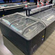 
AUCMA commercial freezer island cabinet horizontal display cabinet large capacity quick freezer 1.8/2.0 meters glass door Supermarket combination freezer ice cream ice cream refrigerator 653L end table curved glass 1650*754*830