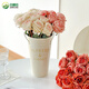 Rümke wake-up flower bucket flower bucket for home flower shop special large simulated flower vase flower pot beige iron bucket 35cm6705