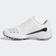 Adidas Golf Chaussures Boa étanche Boa Men Twist confortable Nailled non-glip Sports Chaussures Gy9713 Blanc / noir / argent 40,5