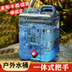 Kangzhiban pure water bottled water drinking water large barrel mineral water barrel portable plastic large-diameter outdoor water storage barrel with faucet 20 liter pc outdoor barrel with faucet + water pipe