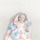 babycare newborn baby quilt swaddle bag anti-jump sleeping bag quilt newborn baby baby quilt gauze bath towel cotton spring and summer 5295 Panas bird