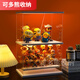 Ouoety Blind Box Displinet Cabinet Blind Box Aufbewahrungsbox mit hellweißem Displaybox Staubdicht transparent Bausteine Große Deckenleuchte + Leiter großes Deckenlicht mit Leiter 3 -schichtiger Modell 6636dt