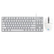 罗技 K835+G102二代有线电竞游戏键盘鼠标套装 84键TTC轴机械键盘宏编程游戏鼠标套装 K835白色红轴+G102白色