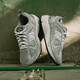 New Balance NB878 Chaussures de papa officielles Chaussures pour hommes Chaussures pour femmes couples rétro gris maigre respirant bas basses décontractées gris CM878MC1 37,5 (longueur du pied 23cm)