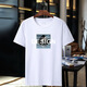 Jiaye großgröße T-Shirt Herren Sommerkleidung Fett und Fett plus groß
