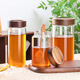 Baijie sealed jar glass bottle food grade honey jar coffee tea jar dry goods storage bottle spice storage box 1300ml