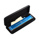Swan allemand Gong Gong 28 trous polyphonique harmonica professionnel jouant accent Instrument de musique haut de gamme avancé pour débutants Bleu Blue 28 trous C-Tone + ensemble complet de sacs-cadeaux