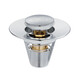 Submarine CQ-8 copper chrome-plated basin bounce drain sink wash basin leaking plug filter debris small mushroom head