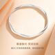 CRD Ke Laidi Spot Sparkling PT950 Möbius Ring Platinum Bracelet Anniversary Gift for Girlfriend 15.65g-54MM