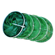 DiaoLongWang Fish Protector Stainless Steel Ring Fish Protector Universal Rubberized Black Pit Fishing Protector Platform Fishing Net Pocket Supplies 25cm 0m Green Fish Protector Diameter Length 2 Meters