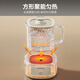 Joyoung all-glass health pot mini household multi-function kettle teapot soft sound stew pot constant temperature kettle non-WY101 office tea maker WY103 0 metal all-glass pot body 1L