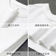Zweitbüchernadel 300 g reines Baumwoll-Kurzarm-T-Shirt für Männer und Frauen, die dicke, unanlösende, lockere Fünf-Punkte-Ärmel White-300g Heavy-Gewicht S empfohlen 100-120jin empfohlen [Jin gleich 0,5 kg]