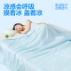 NetEase carefully selected jelly quilt air-conditioning quilt summer quilt Class A antibacterial fiber quilt cool feeling quilt summer cool quilt 150*200cm snow frost Yu blue
