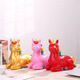 Beliebtes Schweinelufer Zodiac Cartoon Pony Geburtstagsgeschenk Higgy Bank kreative niedliche Tier Ornamente Weiße Höhe 16 cm* Länge 20 cm
