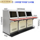 Monitoring console, control anti-piano table, single-link and double-link piano table, monitoring cabinet wall, off-white piano table