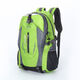 Nueva bolsa de montañismo al aire libre senderismo gran capacidad mochila hombres y mujeres bolsas de viaje mochila mochila escolar mochila impermeable negro