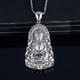 Xizhao Jewelry Platinum Pendant PT950 Flame Guanyin Pendant Guanyin Bodhisattva Tag Hollow Flame Guanyin Pendant 24.47g Shipping in 1-10 working days