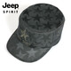 吉普（JEEP）帽子男士棒球帽四季款百搭鸭舌帽休闲户外平顶帽A0160军绿色