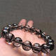 
Eve Mother's Day gift Fat Donglai quality Brazilian black hair crystal bracelet one thing one picture Tianlan men and women black crystal hair 13571 black hair crystal
