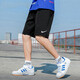 耐克（NIKE）男装运动套装25春新款舒适透气跑步训练短袖T恤五分裤短裤两件套 HV4882+DV9329/清爽快干 2XL