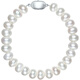 Saturday Fortune S925 silver pearl bracelet birthday gift X0713546 oblate shape approximately 7.5mm 17cm