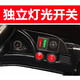 Mi Yi (MiYi) [1.15m extended version] Children's electric car four-wheeled car can be remotely controlled by people and children's toys. Double-wheel drive red + large battery + mobile phone remote control + soft leather seat