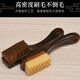 Yamanaka Yuwenwan Nano Ten Thousand Hair Brush Soft and Hard Bristle Hericium Rudraksha Olive Walnut Tool Mini Portable Cleaning Mini Checker Thousand Hair Brush Brown