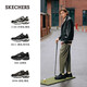 Skechers Chaussures masculines Summer Soufflement des chaussures de papa à semelles épaisses