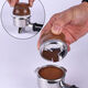 Breville 铂富870/876/878/880咖啡布粉器54mm压粉器咖啡机配件 54胡桃木黑色弹力三件套竖版