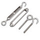 304 stainless steel basket screw tensioner, wire rope tightener, rope tightener, line tightener, blue bolt, M20OU type