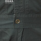 烈焰战队工作服套装 男士夏季长袖薄款可拆短袖军绿工装 纯棉劳保服电焊服 军绿色829款套装（长袖不可拆卸) 175(建议130155斤)