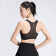 Camel (CAMEL) sports lingerie for women running yoga fitness outside wearing vest bra J0S1QL9905 black XXL