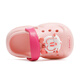 Babudou children's shoes girls slippers summer soft sole baby beach shoes children's hole shoes 117342003 warm pink 170