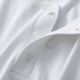 Heavy heavy cotton Henry shirt short-sleeved T-shirt men's summer American retro trend ins loose casual Henry neck T-shirt white M (recommended 111Jin[Jin equals 0.5 kg]-130Jin[Jin equals 0.5 kg])
