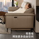 Gujia Home (KUKA) zero-to-wall electric sofa living room 6196 Napa oak coffee 3 persons 2 electric + 7097 coffee table corner table