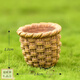 Mikro-Landschaft-Harz Kleine Kaninchen-Ornamente Mini Tier Bonsai Sukkulente Dekoration süße Desktop-Ornamente kleiner Bambusrahmen