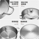 SUPOR hot pot Yuanyang hot pot 304 stainless steel household soup-shabu pot large capacity pot double bottom induction cooker gas universal Yuanyang hot pot 6.5L 30cm