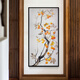 Grüne und schöne neue chinesische Eingangshalle Persimmons Alles ist gut für Dekoration Wohnzimmer Wandmalerei Korridor Hängende Malerei vertikale Version W687 50*100 cm Einzelrahmenpreis