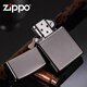Zippo leichter echtes Originalwindproof 24756 Schwarzes Eisschwarz Xuan Markenzeichen Original US 24756 TC9901BM