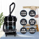 Clean à aspirateur panasonique pour aspirateur à vide maison à main serrée à haute puissance Machine de nettoyage commerciale collecteur de poussière multiple filtration forte aspiration [15L] MC-yl690