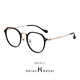 
Helen KELLER (HELEN KELLER) salty and sweet myopia glasses fashionable and versatile age-reducing white glasses clear and high-end frame for men and women H9214 C9-transparent color